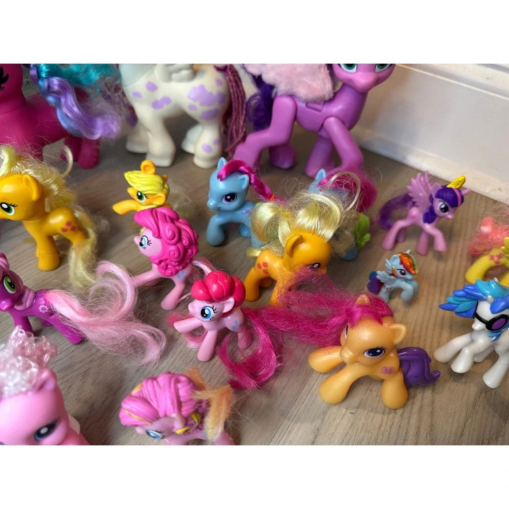 My Little Pony Figure‎ Lot G1 G3 G4 Pipp Petals Pinkie Pie DJ Pon-3 22 pcToy Set